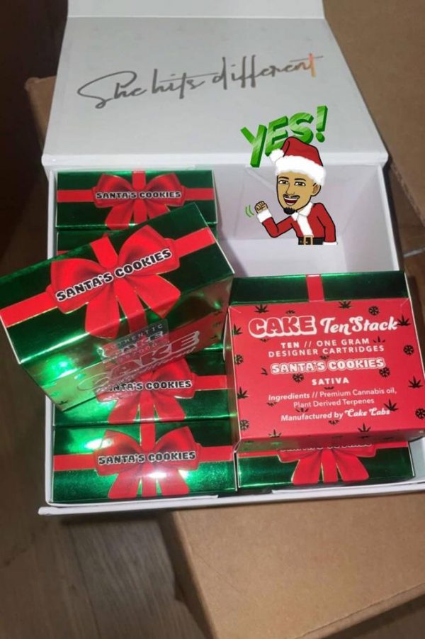 Buy Santa’s cookies cake carts online